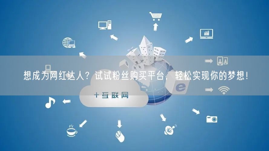 想成为网红达人？试试粉丝购买平台，轻松实现你的梦想！