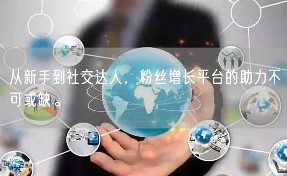 从新手到社交达人，粉丝增长平台的助力不可或缺。