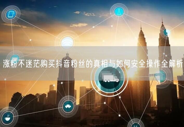 涨粉不迷茫购买抖音粉丝的真相与如何安全操作全解析