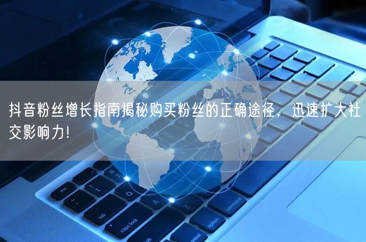 抖音粉丝增长指南揭秘购买粉丝的正确途径，迅速扩大社交影响力！