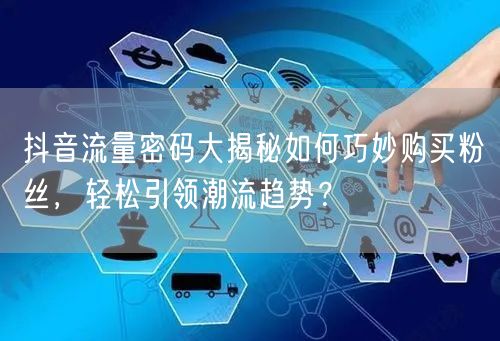 抖音流量密码大揭秘如何巧妙购买粉丝，轻松引领潮流趋势？